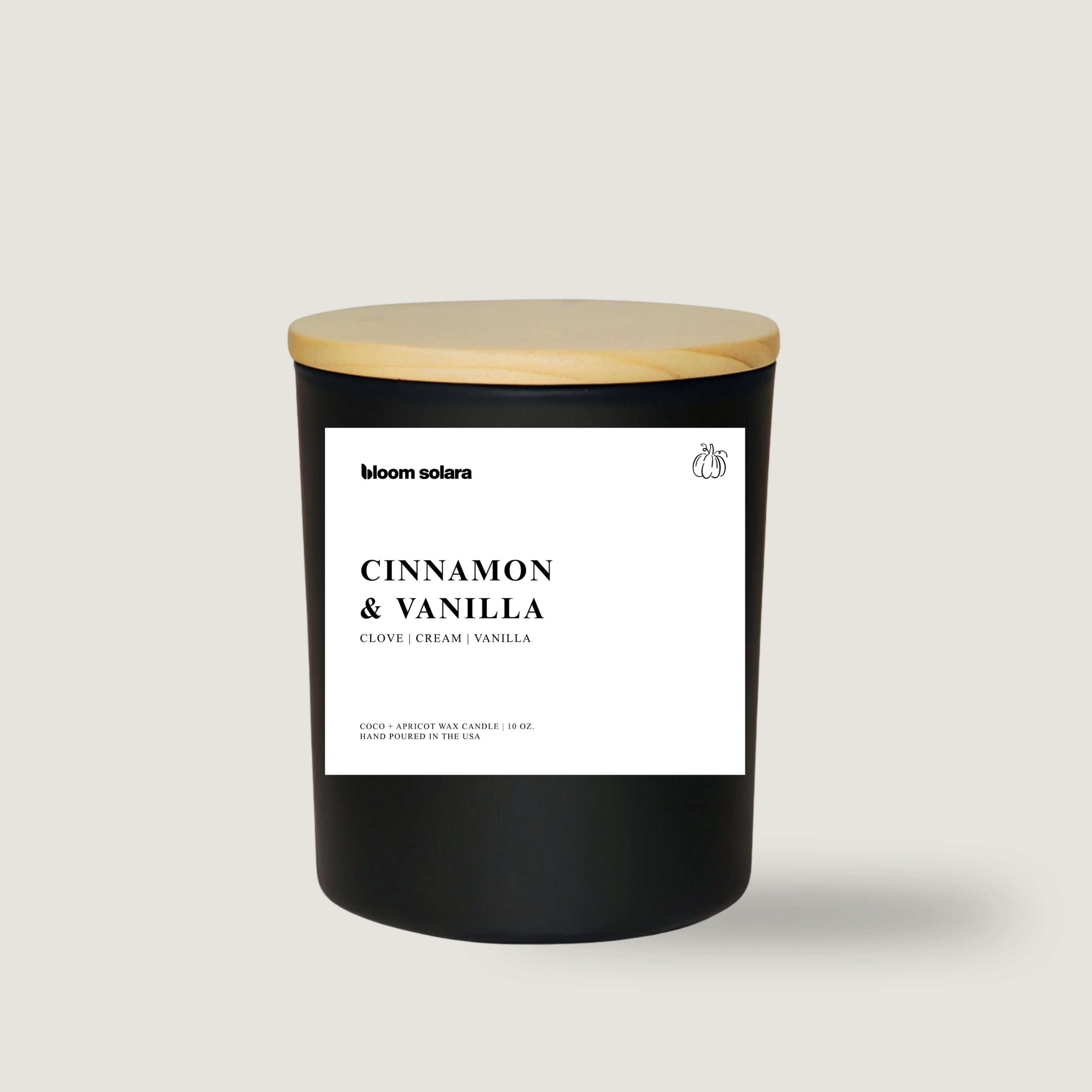 Cinnamon & Vanilla 10 oz. Candle