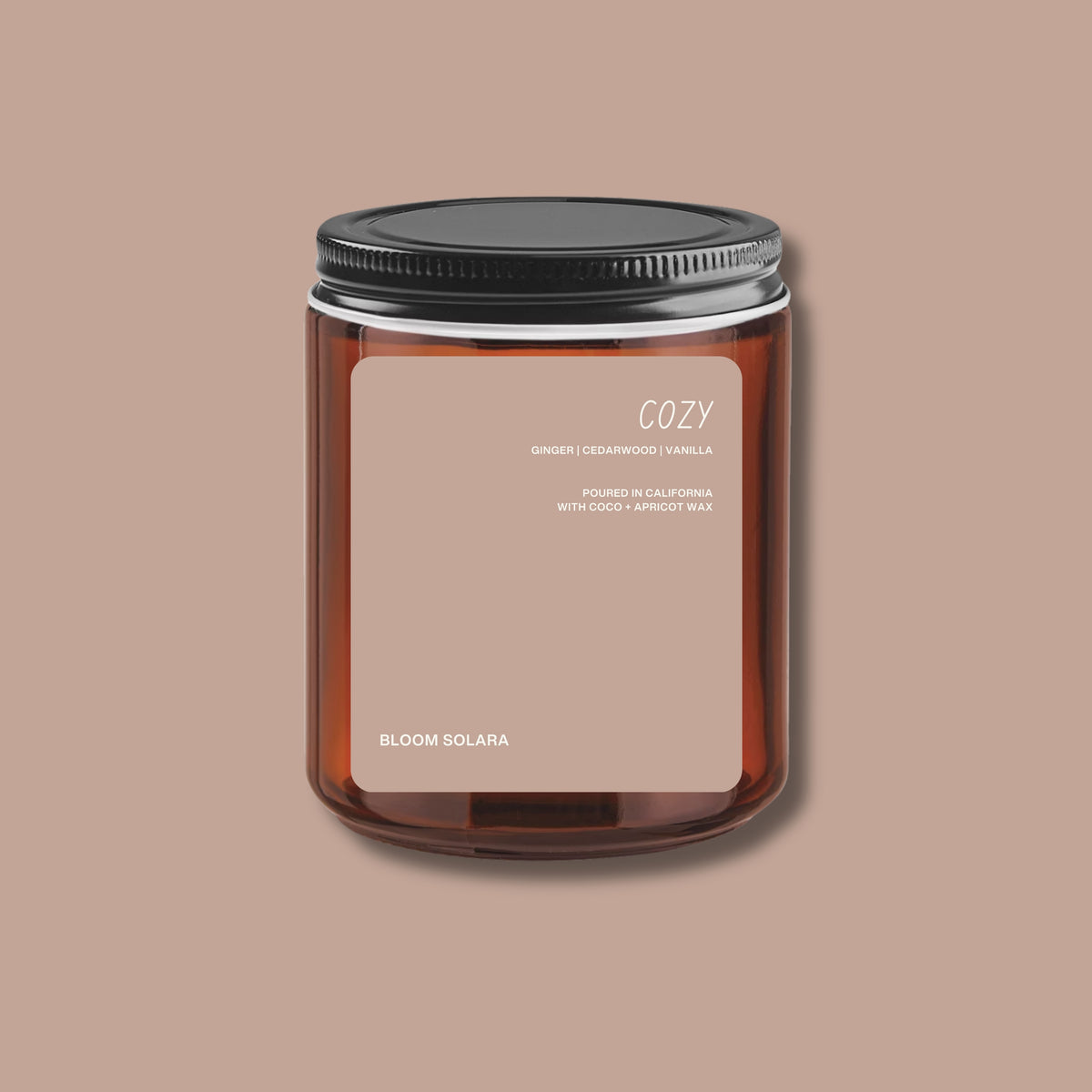 Cozy Single Wick Candle