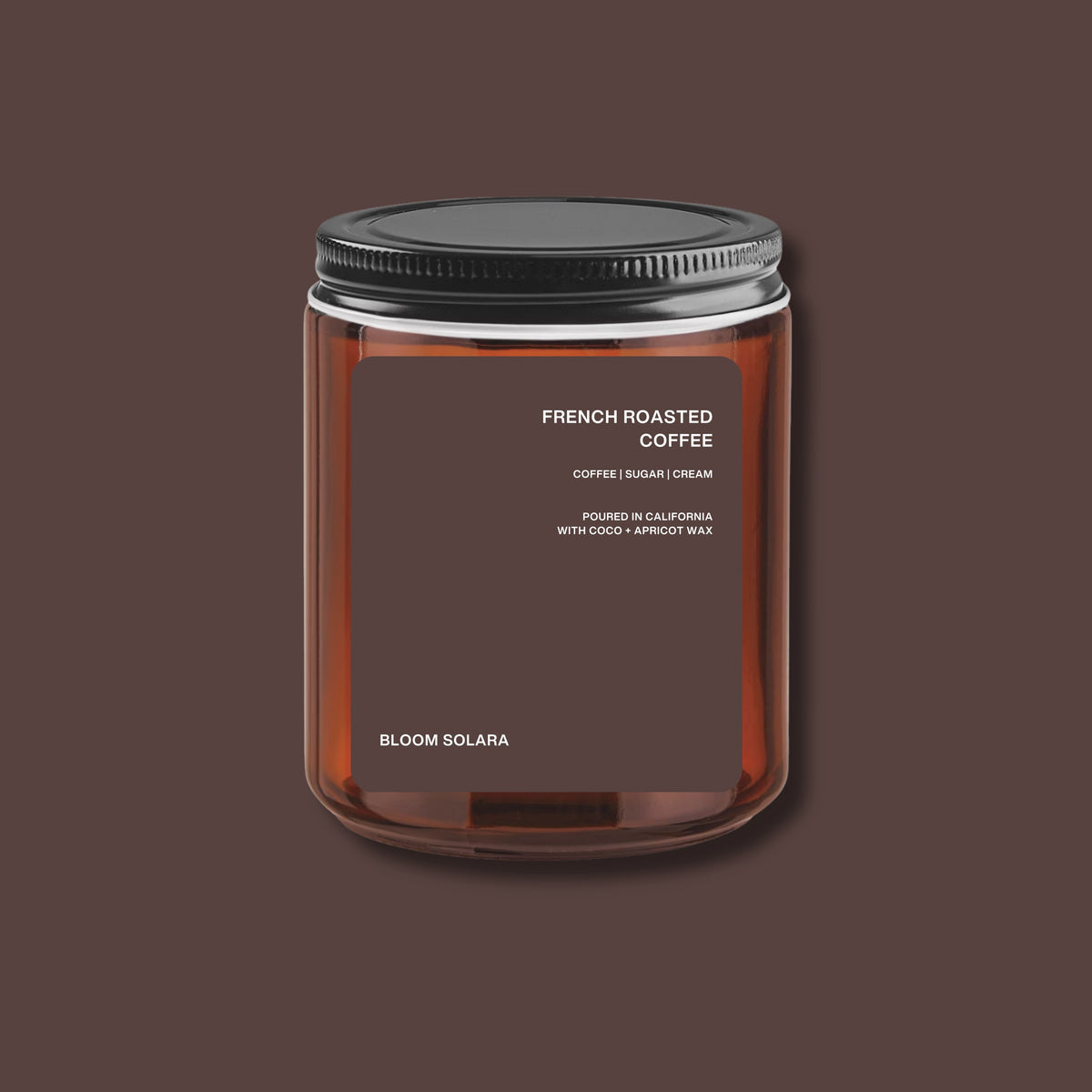 French Roasted Coffee Single Wick Candle