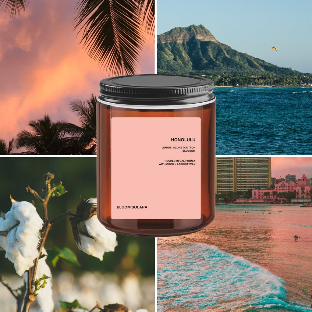 HONOLULU FLIGHTS SINGLE WICK CANDLE