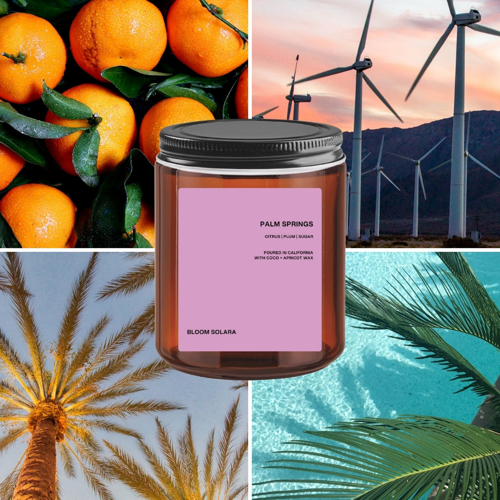 PALM SPRINGS FLIGHTS SINGLE WICK CANDLE