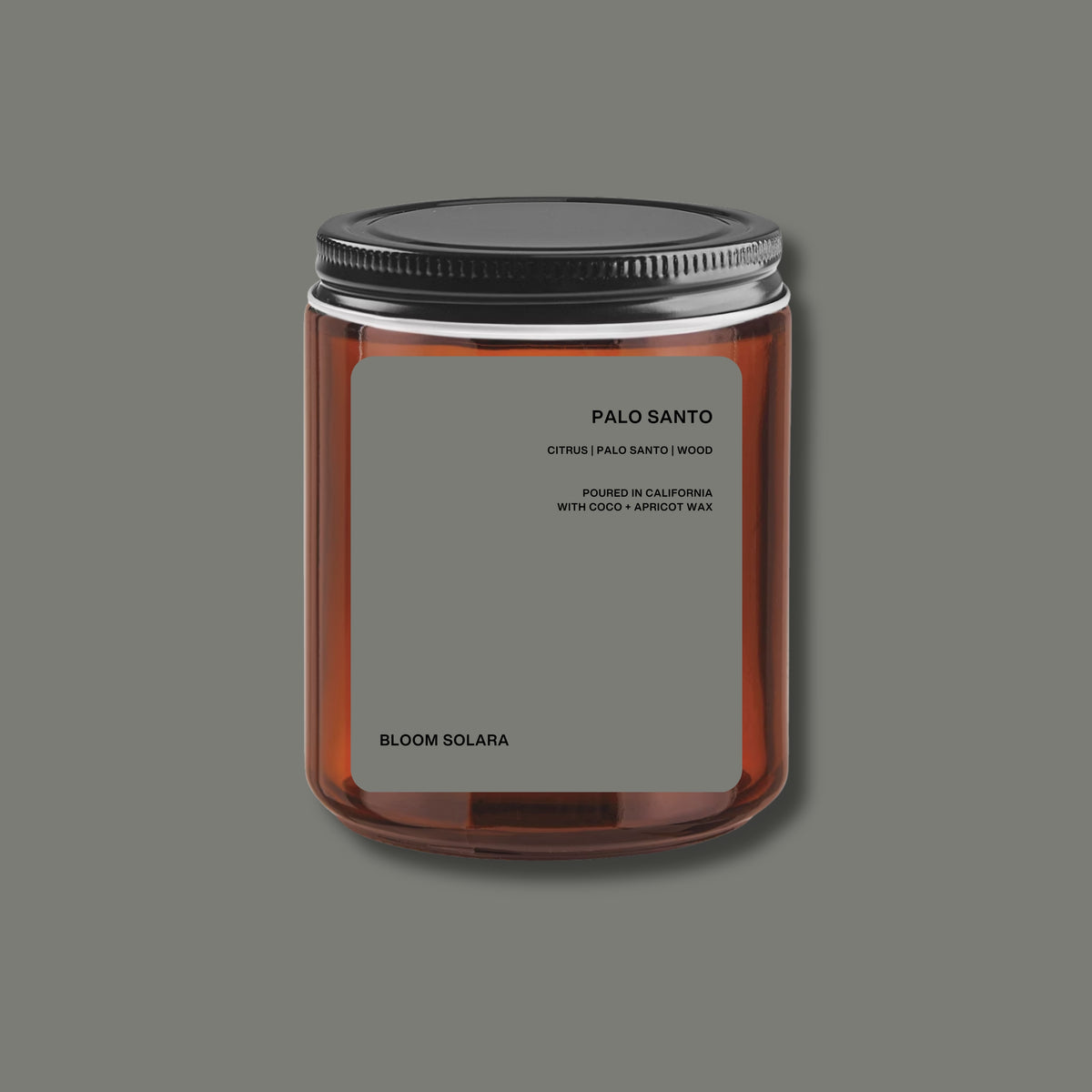Palo Santo Single Wick Candle
