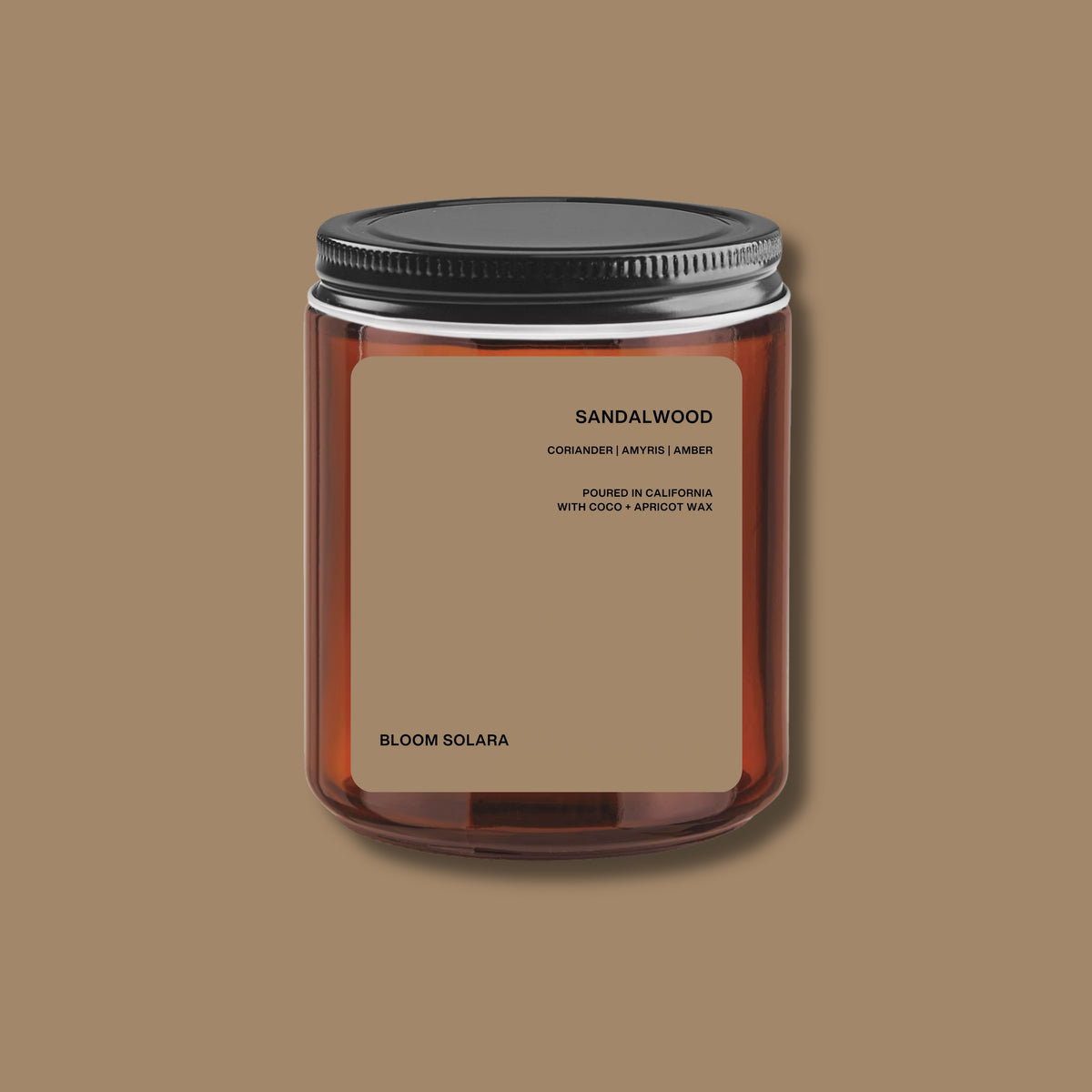 Sandalwood Single Wick Candle