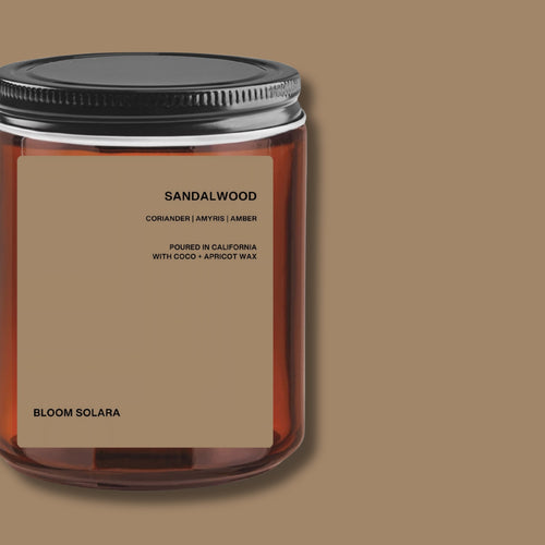 Sandalwood Single Wick Candle