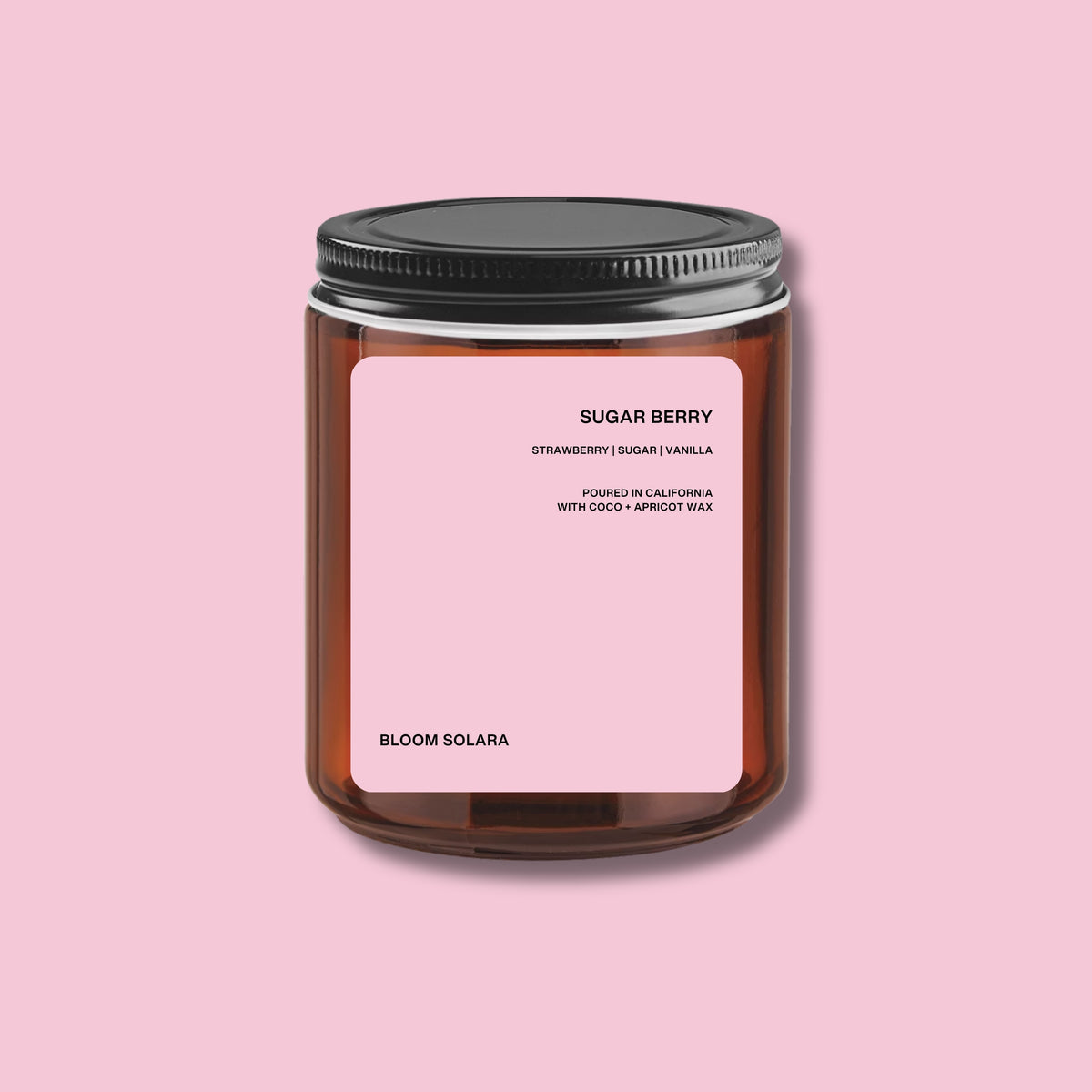 Sugar Berry Single Wick Candle